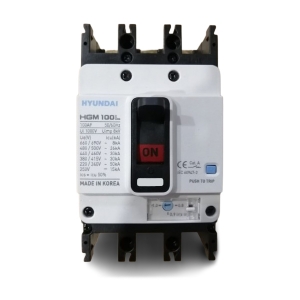 APTOMAT MCCB HYUNDAI 3P 40A 30kA ( HGM100L-F )