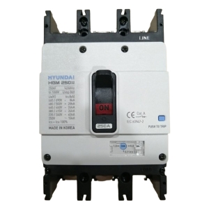 APTOMAT MCCB HYUNDAI 3P 250A 26kA ( HGM250S-F )