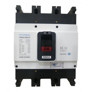 APTOMAT MCCB HYUNDAI 3P 630A 65kA ( HGM630S-F )