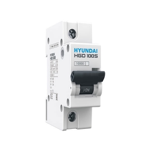 APTOMAT TÉP MCB HYUNDAI 1P 80A 10kA ( HGD100S )