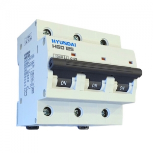 APTOMAT TÉP MCB HYUNDAI 3P 100A 10kA ( HGD125 )